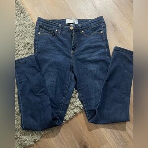 Anne Klein high rise ankle jeans